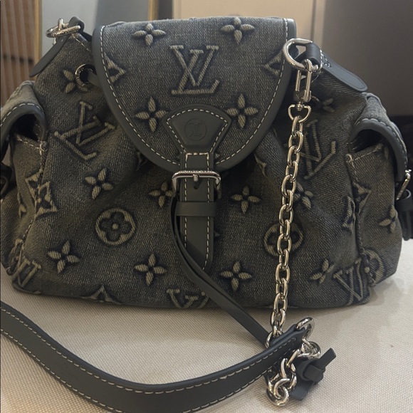 LV denim shoulder bag 💼 - Picture 2 of 13